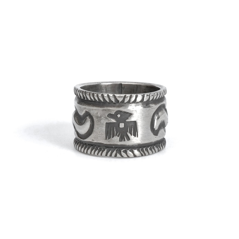 15号 ファルコントレーディング インゴットスタンプ リング