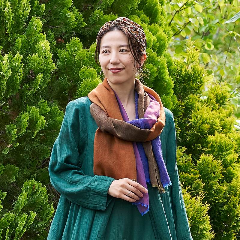 ペルー草木染め手織りラグ｜マライカ公式通販