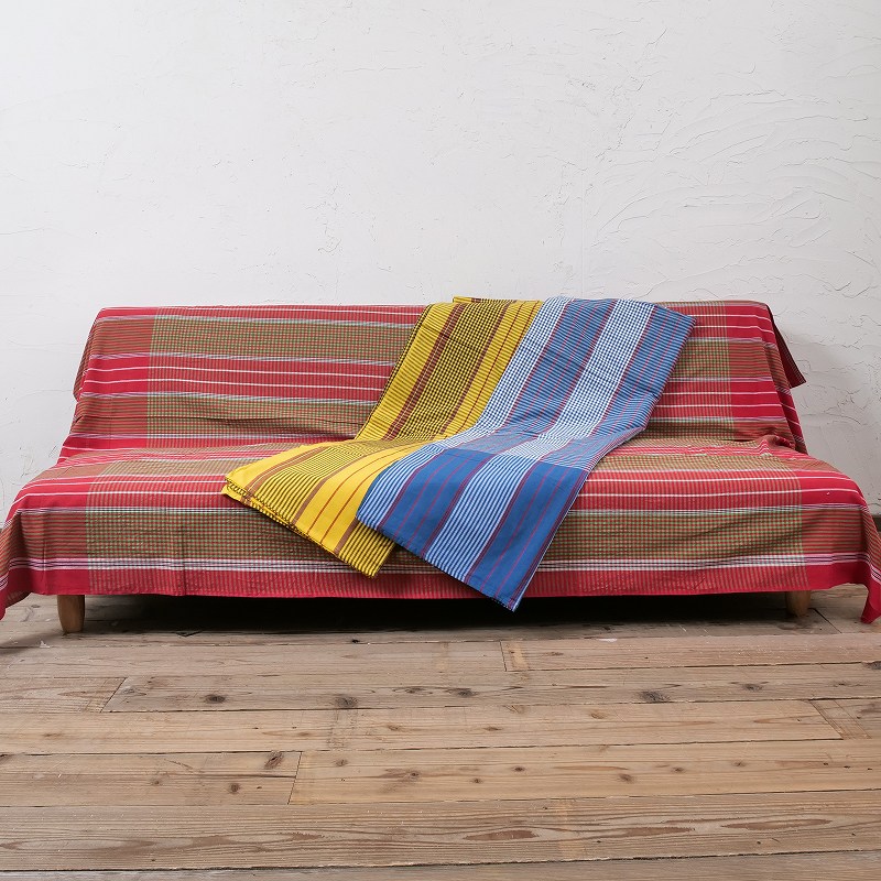 ガムチャ柄厚手イタワクロス 150cmx225cm マルチクロス