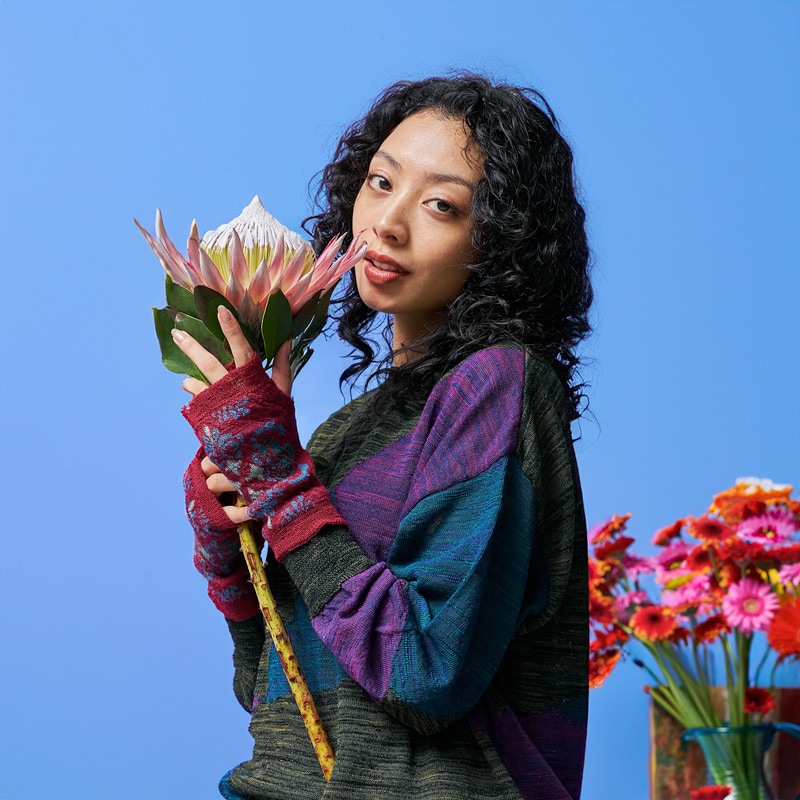 オリエンタルアームウォーマー