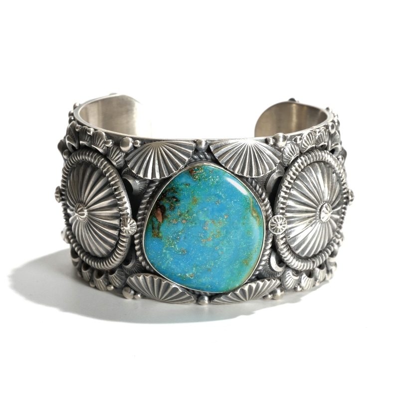 146mm デルバートゴードン キングマン×アップリケ バングル｜マライカ