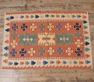 トルコ オールドキリム 112cm×170cm ラグマット｜マライカ公式通販