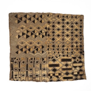 クバ王国 草ビロード 51cm×61cm ラフィア椰子布｜マライカ公式通販