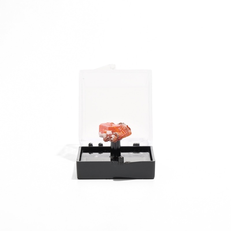 アメリカ・アリゾナ州産 ウルフェナイト結晶標本〈ケース付き〉