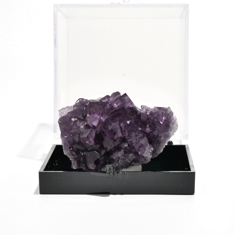 中国・安徽省産 フローライト原石〈ケース付き〉