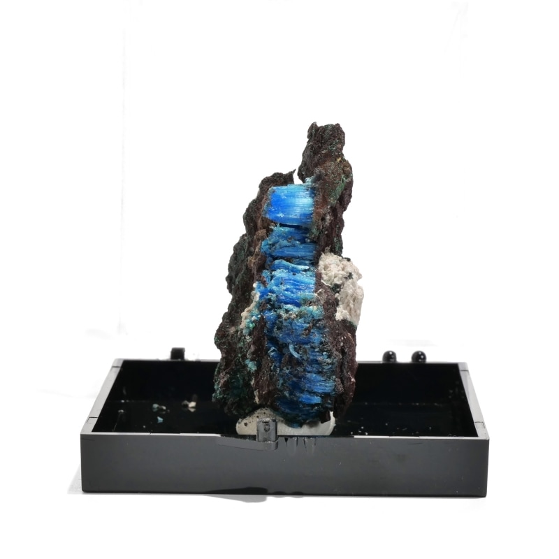 アメリカ・アリゾナ州プラネット鉱山 カルカンサイト原石〈ケース付き〉