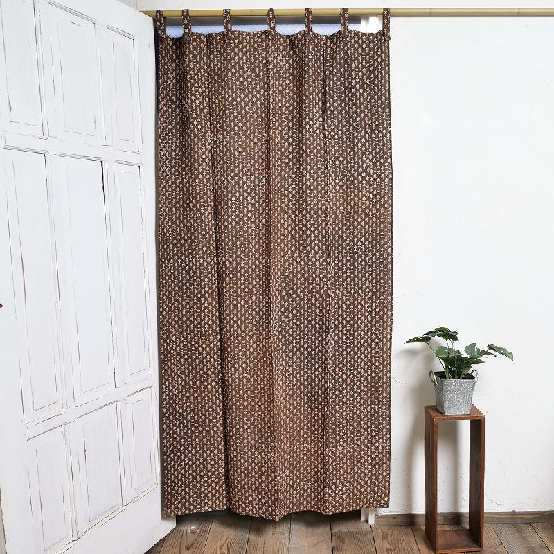 ファラトプリント ドアカーテン　100cm×180cm　【メール便可】