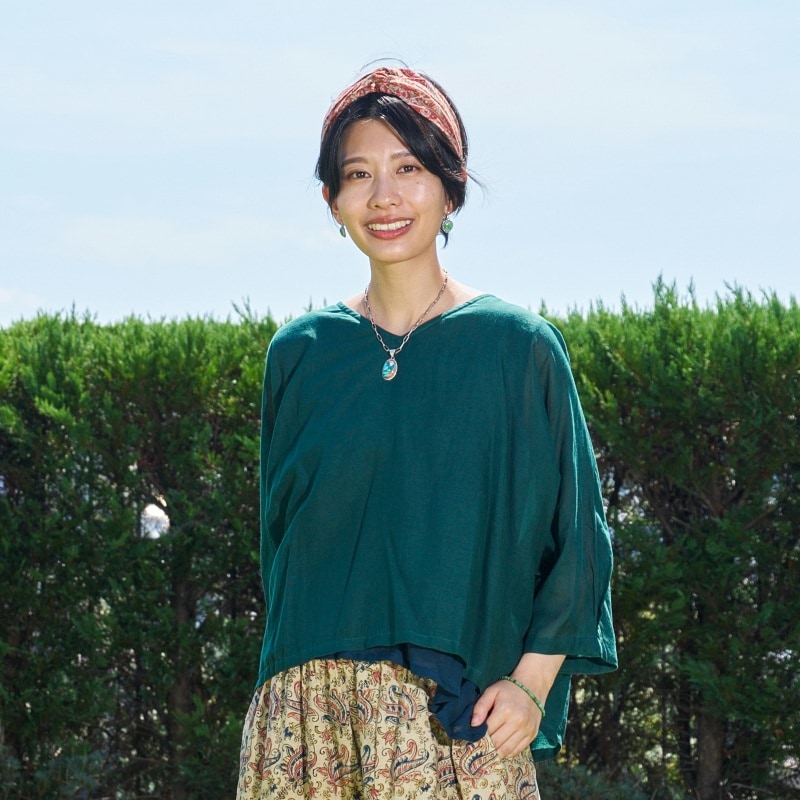 バミレケ族 藍染め布 ロング 1085×107cm｜マライカ公式通販