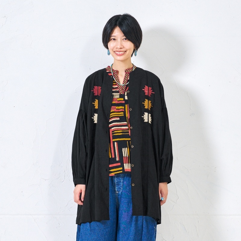 インド サウラーシュトラ ビーズ細工トーラン 40cm×122cm｜マライカ