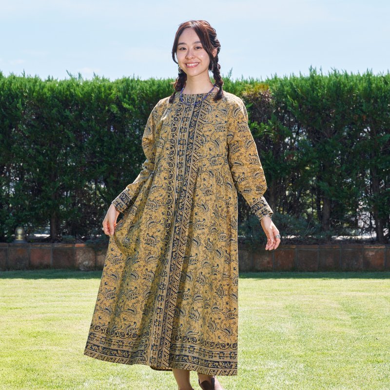 カラムカリワンピース