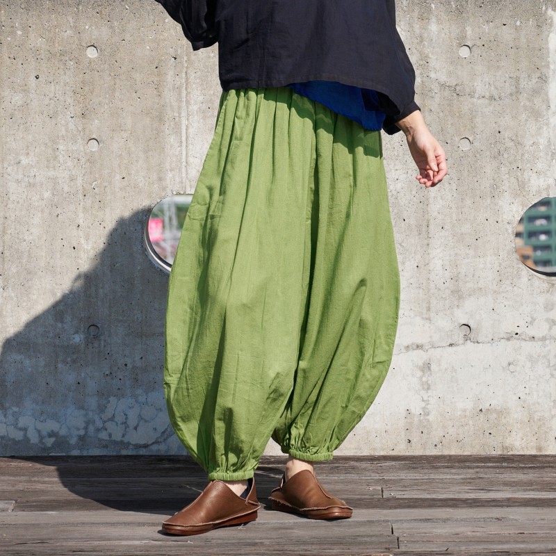 コットンアラジンパンツ