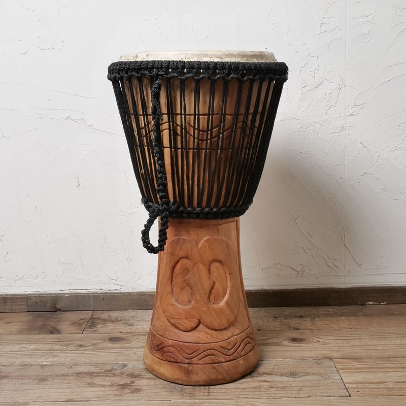 手彫り装飾　銅製　ダラブッカ　ミニサイズ　アンティーク楽器 ダラブッカ Darbuka - 世界の楽器 RAGAM