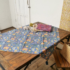 ラピドプリント テーブルクロス 97cm×97cm 【メール便可】｜マライカ