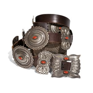 ハーマンスミス コーラル×スタンプ コンチョベルト｜マライカ公式通販