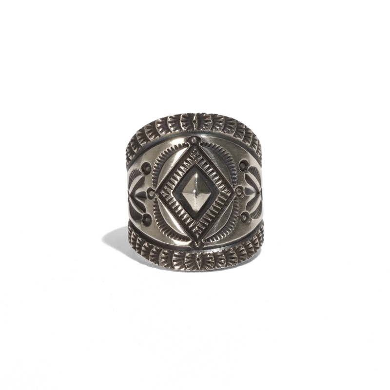 18.5号 ハーマンスミス スタンプワーク リング｜マライカ公式通販