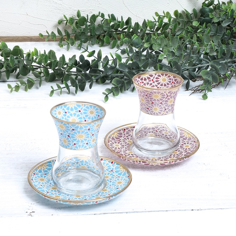 トルコチャイカップ＆ソーサー