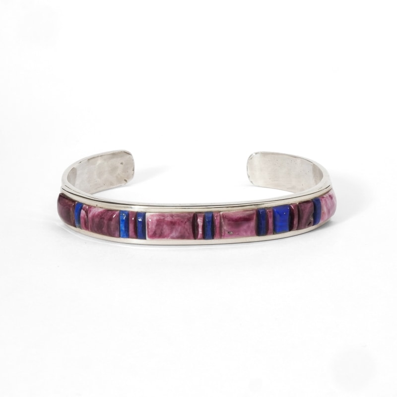 142mm ベロニカベナリー コーンロウインレイ バングル