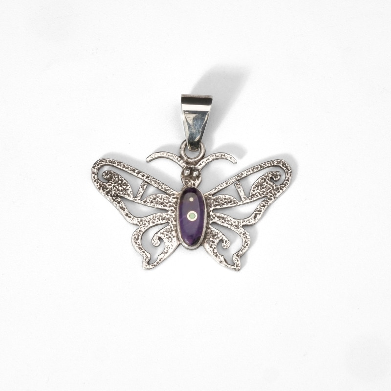 ベロニカベナリー インレイ×バタフライ ペンダント