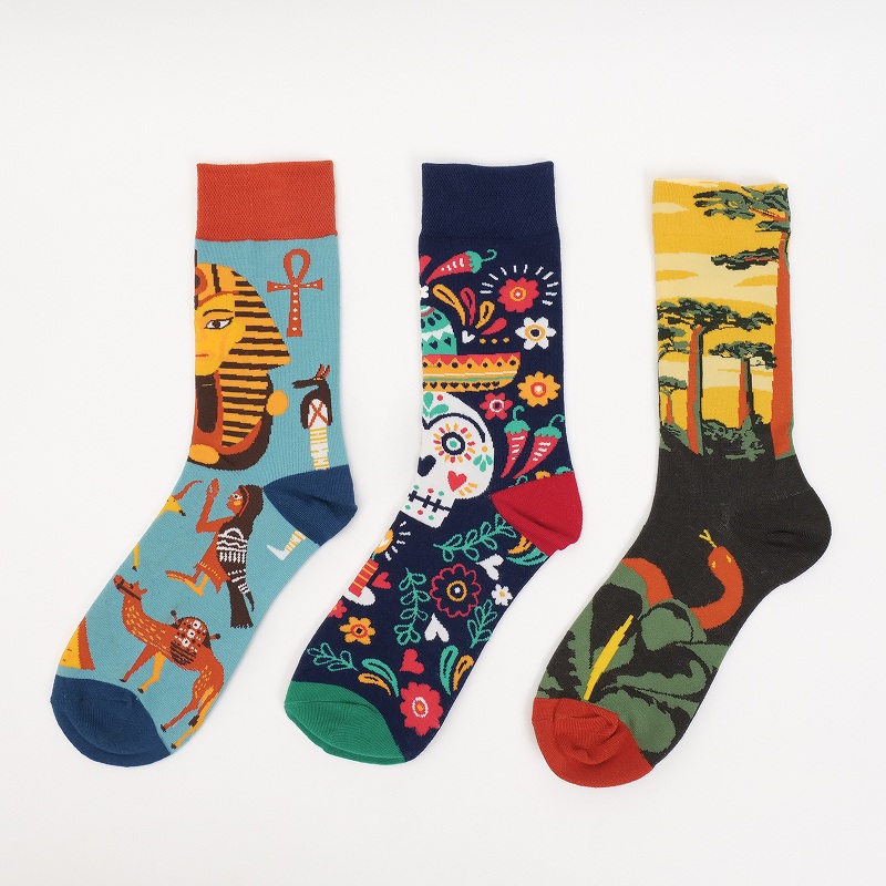 [Uコレ]　モチーフソックス　23～26cm　靴下　【メール便可】