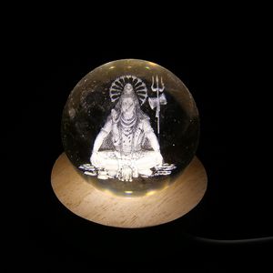 3Dクリスタルボール シヴァ 回転式｜マライカ公式通販