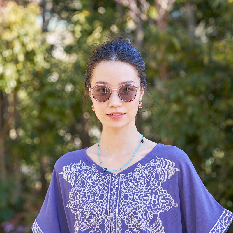 ロビンツォーシー ターコイズマウンテン クラスター ビッグピアス