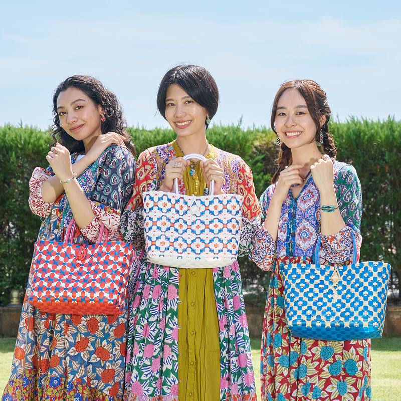 PPパサールバッグ　かごバッグ