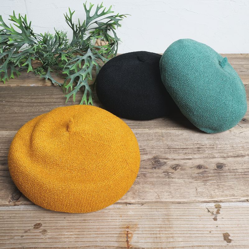 ぽこぽこベレー　帽子