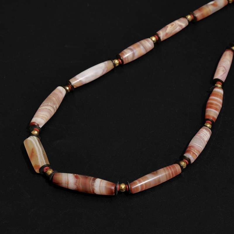 バクトリアンアゲート一連 【Bactrian Agate】