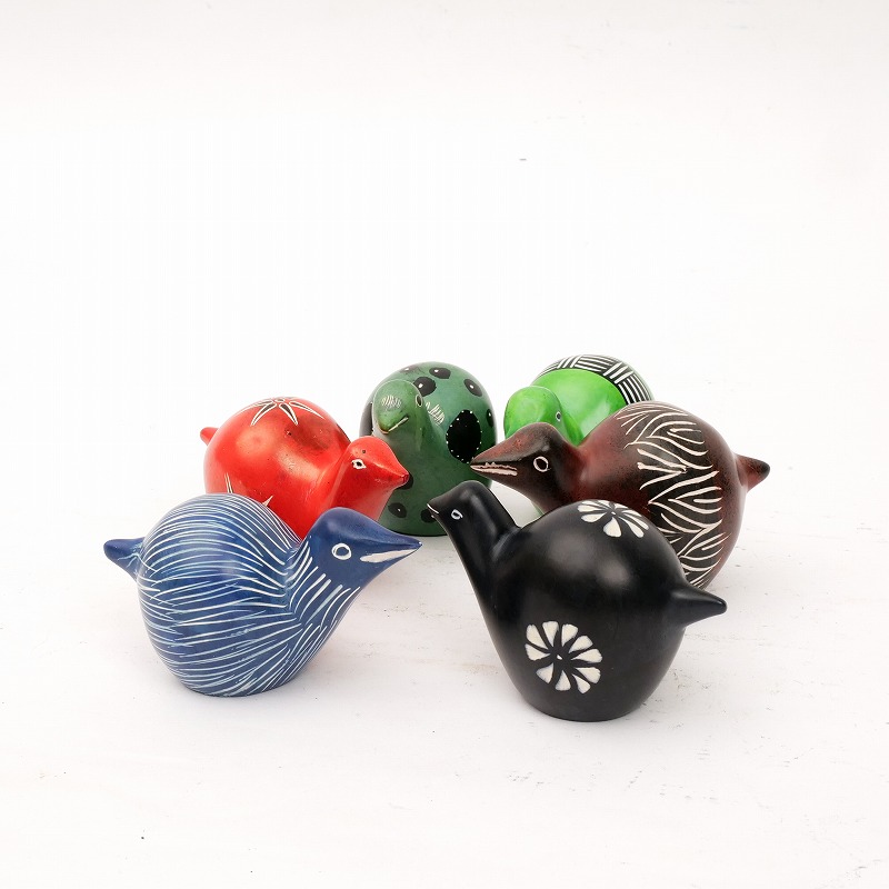 ソープストーンアニマル　ホロホロ鳥　ケニア