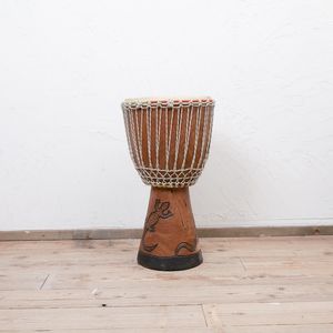 3本セット 西アフリカパーカッション 本場のセネガル産 ジャンベ レアな蛇革 0000000462443_5tTPm9B.jpg