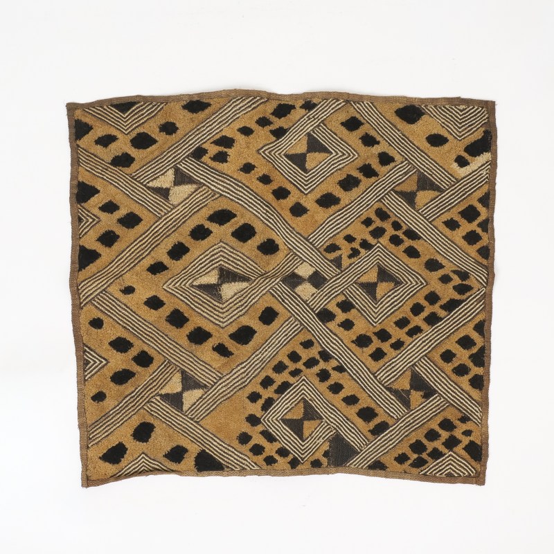 草ビロード  57.5cm×64cm  ラフィア椰子布