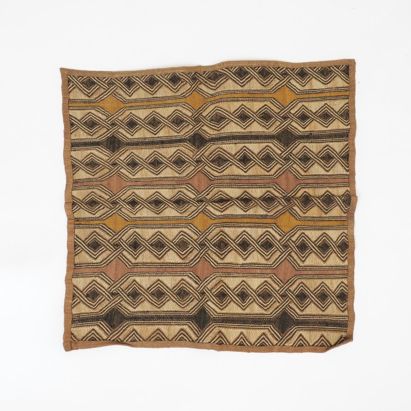 クバ布  60cm×60.5cm  ラフィア椰子布