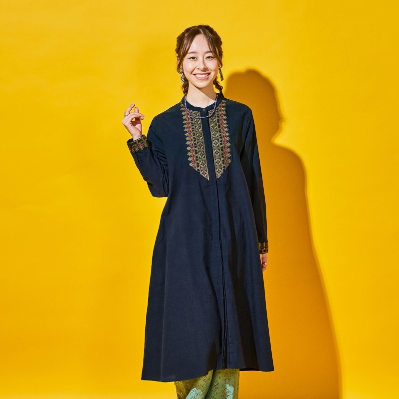 ザリ刺繍サリー J｜マライカ公式通販