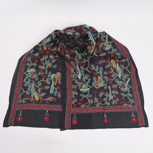 OUTLET】5%off コットンノクシカタストール カンタ刺繍｜マライカ公式通販