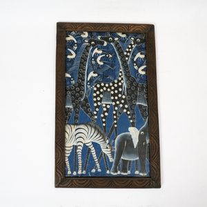 英国アンティークVanity Fair風刺画/カリカチュア(91-265-2) ティンガティンガ 木彫り額縁A タンザニア｜マライカ公式通販