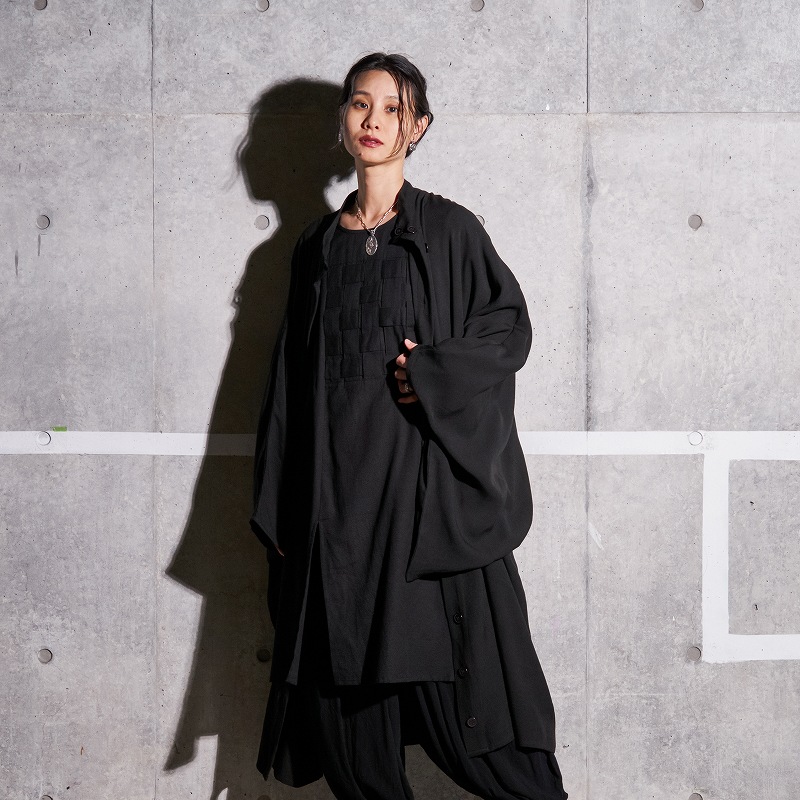 予約販売】 レーヨンツイルキモノスリーブジャケット 10月入荷予定