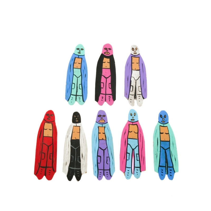 ルチャドールマグネット【メール便】　メキシコ