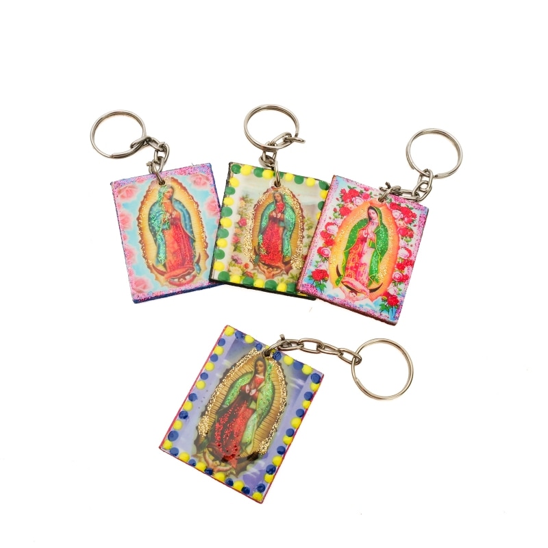 グアダルーペキーホルダー【メール便】 メキシコ｜マライカ公式通販