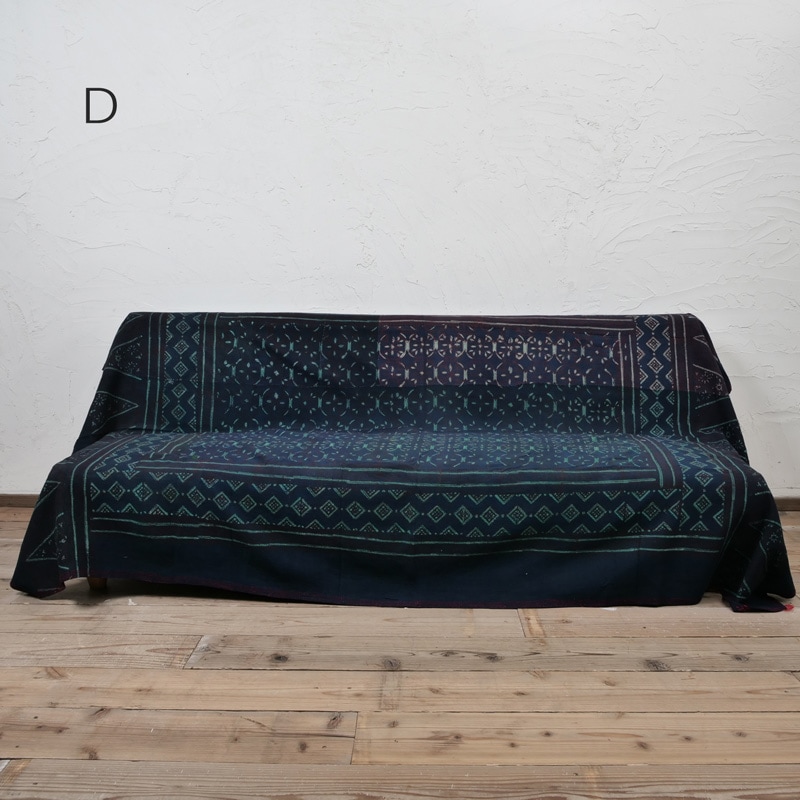 アジャラクプリント グドゥリークロス マルチクロス ラリーキルト