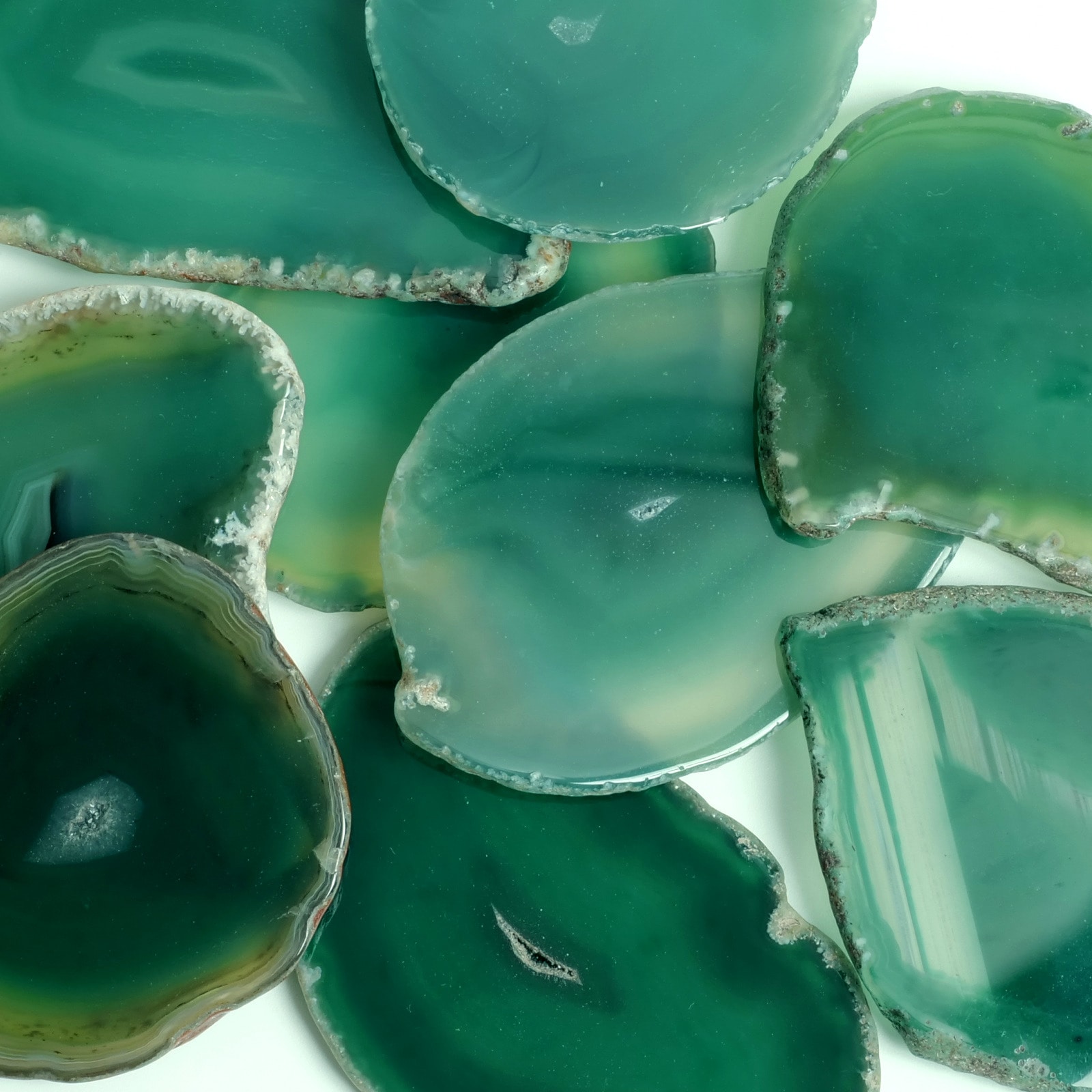 イリスアゲート 原石 スライスアゲート 天然石 パワーストーン イリス