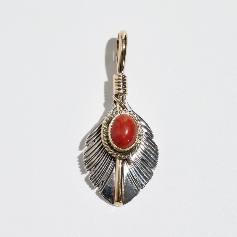 ターコイズ・コーラル・マザーオブパール ペンダント ターコイズ・コーラル・マザーオブパール ペンダント