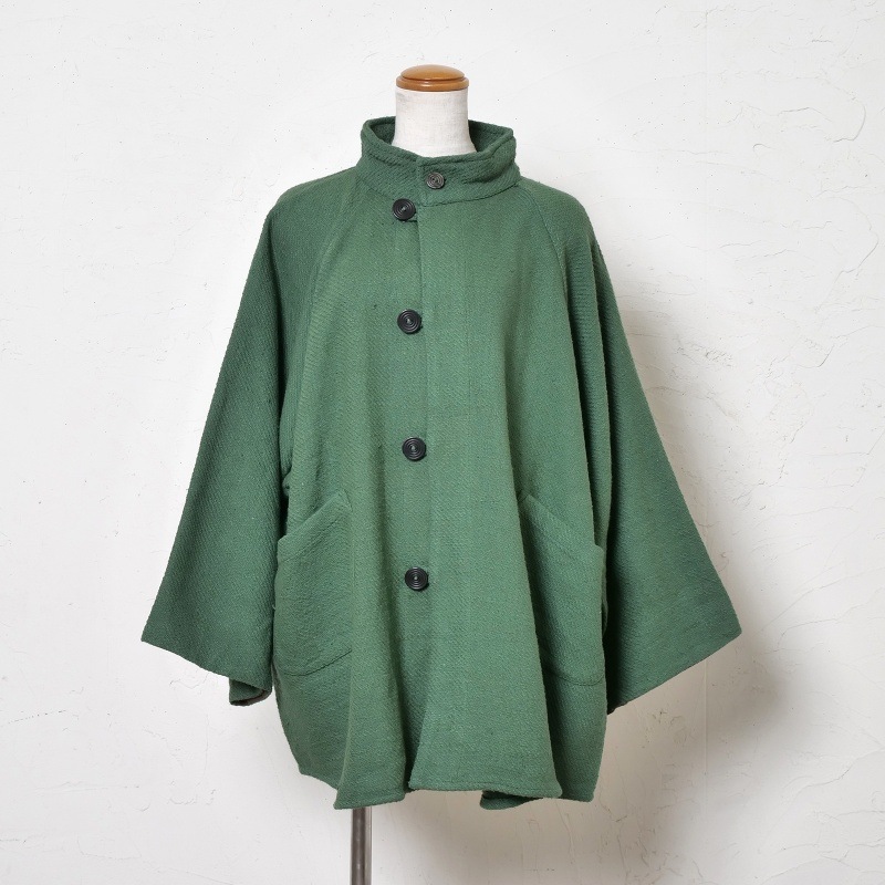 コットン厚手ポンチョジャケット｜マライカ公式通販