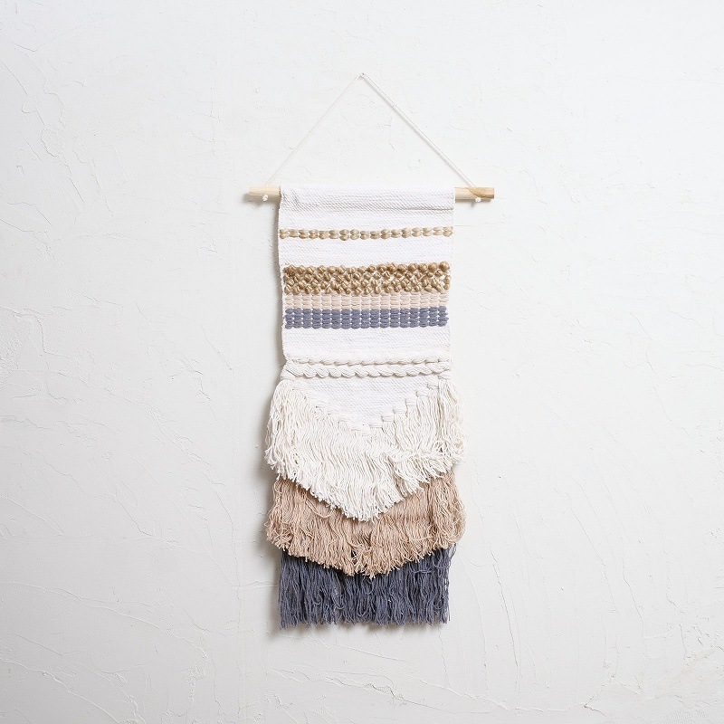 ジュート混フリンジタペストリー｜マライカ公式通販