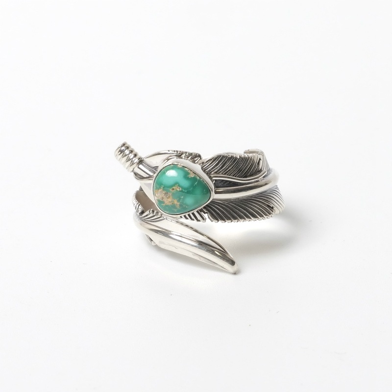 ◇size ハーヴィーメイス ターコイズ フェザーリング｜マライカ公式通販