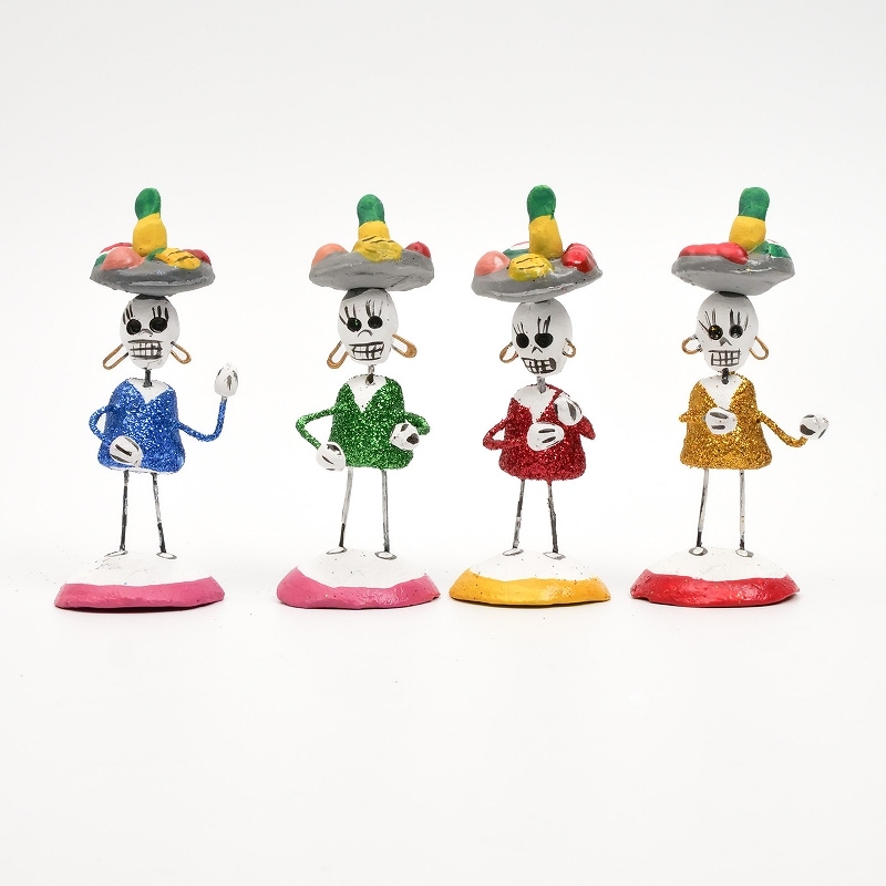メディア掲載品】 ミニチュアカラベラ人形 メキシコ｜マライカ公式通販