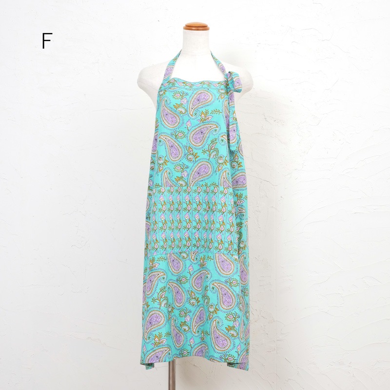 コットンプリントエプロン 【メール便可】｜マライカ公式通販