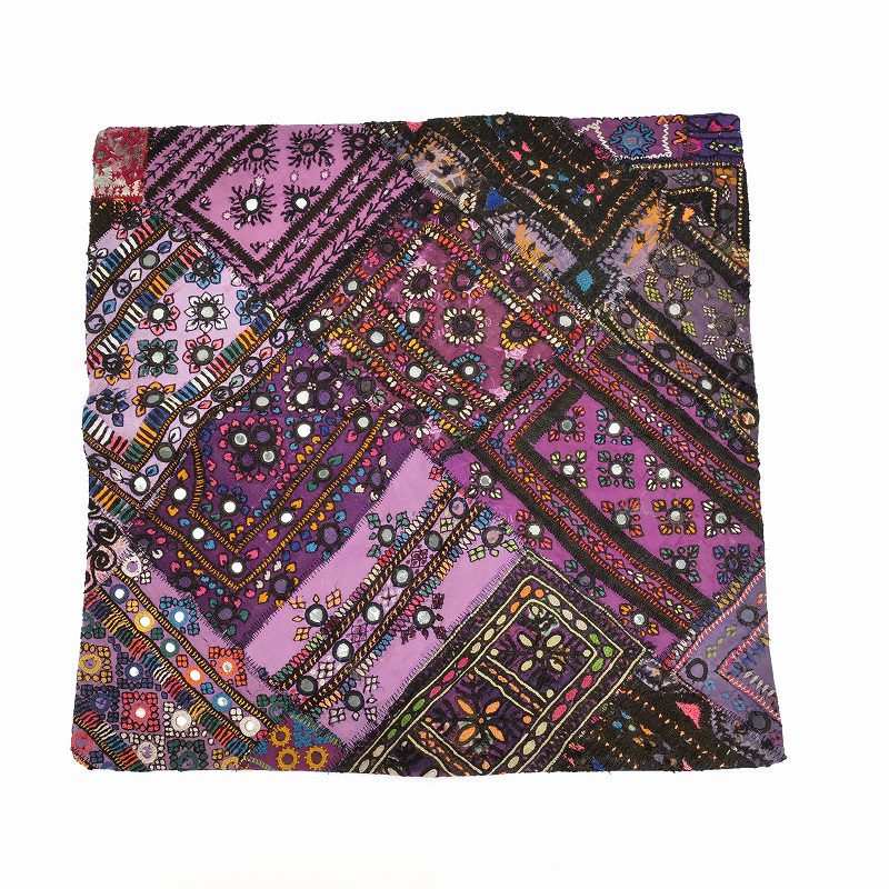 パキスタン　フルカリ刺繍布　ベージュ パキスタン フルカリ刺繍布 ベージュ パキスタン フルカリ刺繍布