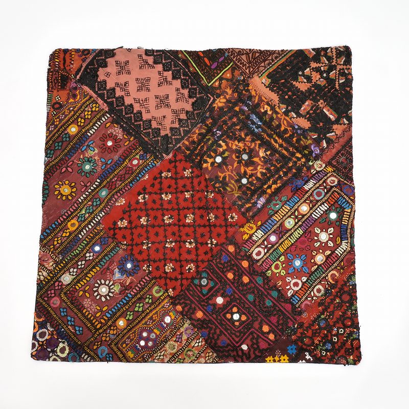 パキスタン　フルカリ　刺繍布レッド パキスタン フルカリ 刺繍布レッド
