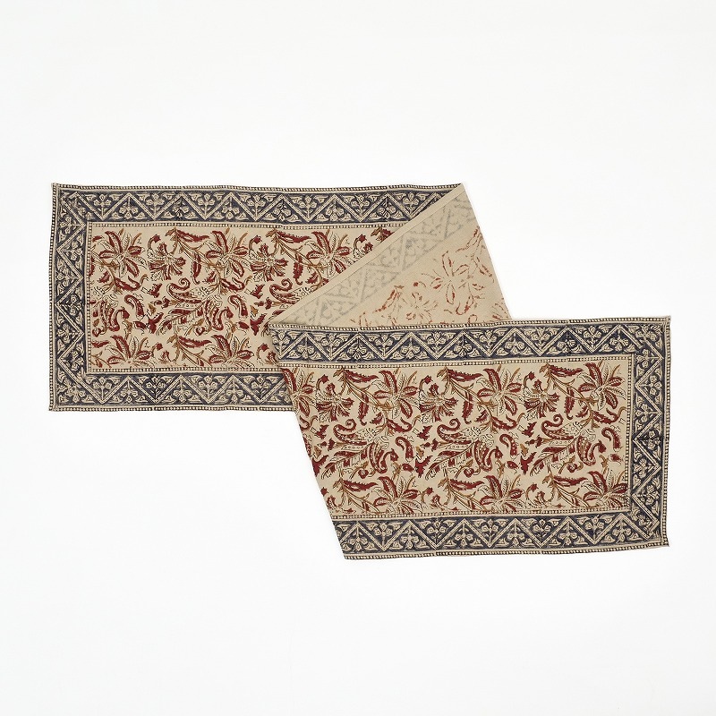 バグループリントテーブルランナー【メール便可】｜マライカ公式通販