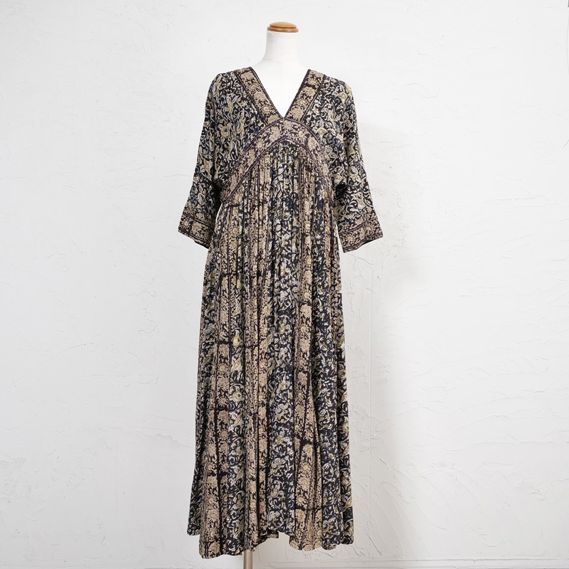 レーヨンカラムカリワンピース｜マライカ公式通販